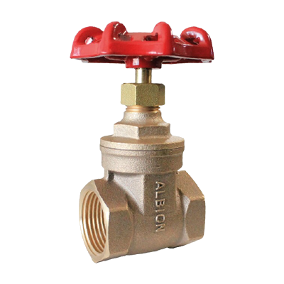 Hero Image of a Bronze Gate Valve from Albion Valves